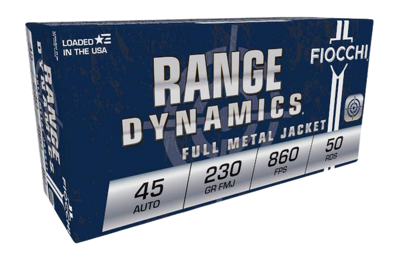 FIO FOA45A   45ACP RANGE DYNAMICS 230GR JMG  50/20