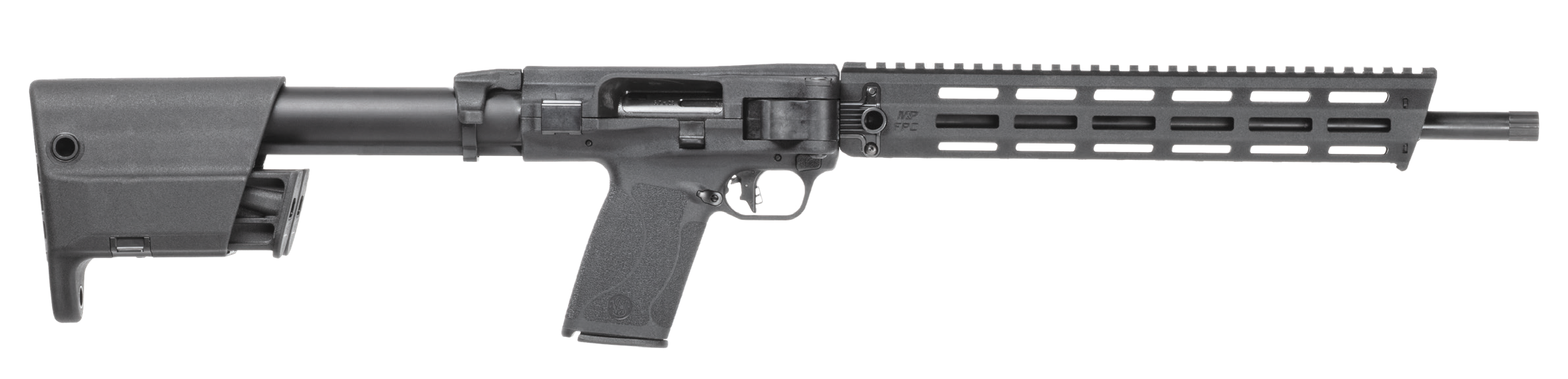 Smith & Wesson 14170 M&P FPC 5.78x28mm 10+1 16.25" Black Threaded Barrel, Black Polymer Receiver w/Picatinny Rail, M-LOK Handguard, Fixed Black Polymer Stock, Black Polymer Grip