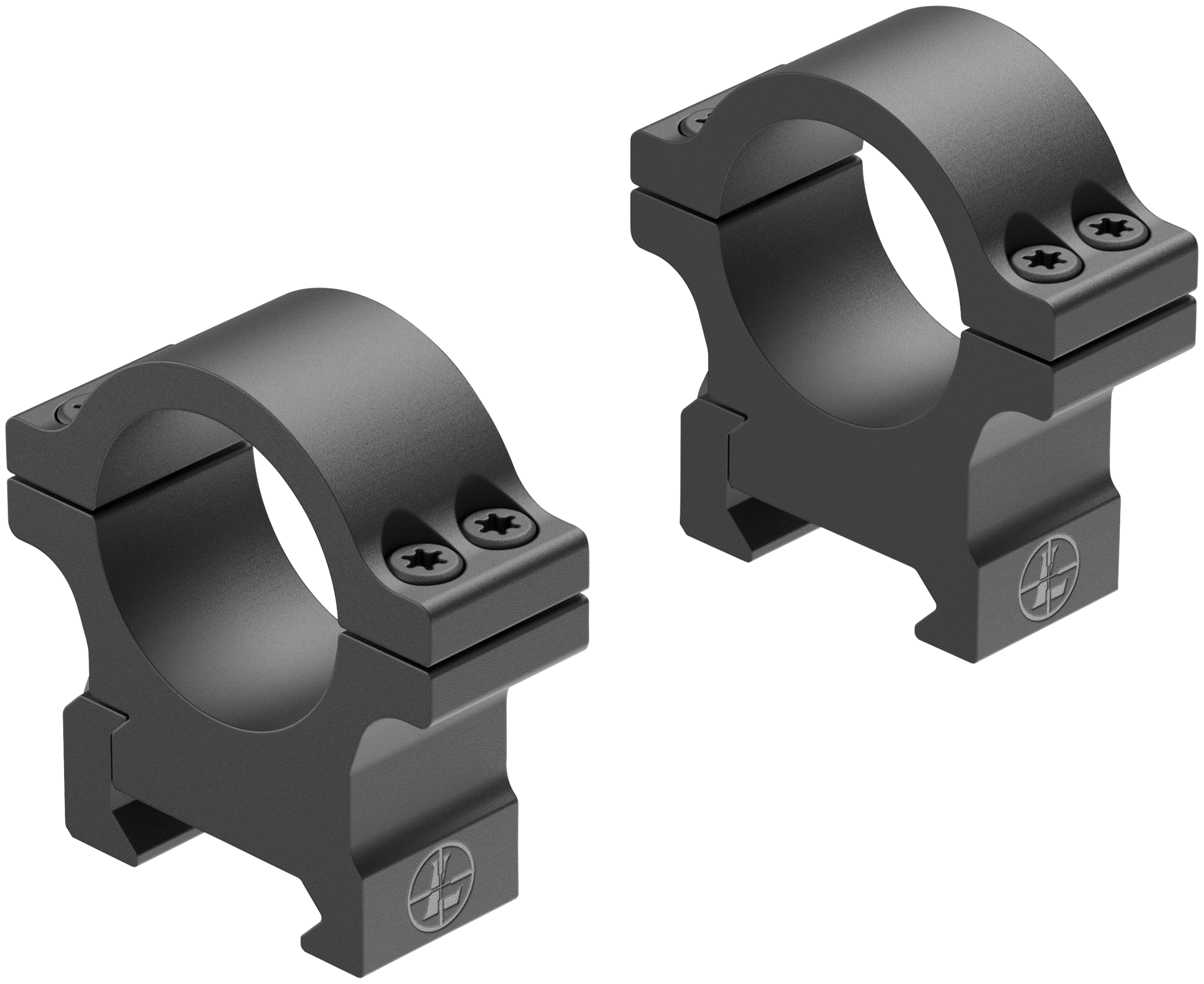 Leupold 180944 Open Range Cross-Slot Matte Black 1" Medium