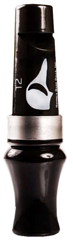 Haydel's Game Calls T2 5-N-1  Open Call Blue-Winged/Cinnamon Teal Sounds Attracts Ducks Black Acrylic