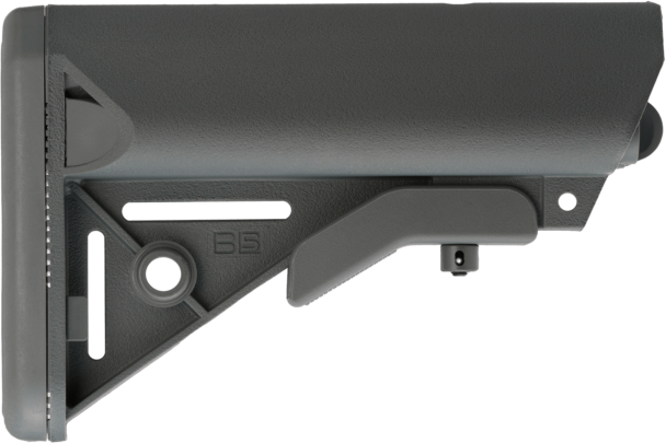 B5 Systems SOP1123 Enhanced SOPMOD Wolf Gray Synthetic for AR-Platform with Mil-Spec Receiver Extension (Tube Not Included)