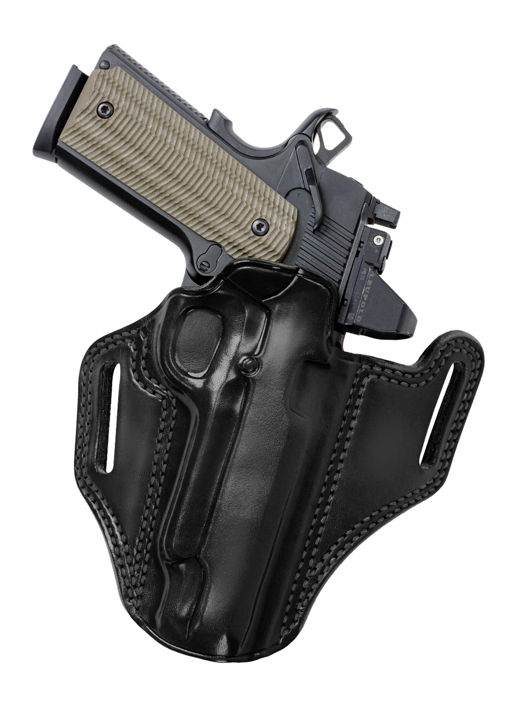 Galco Combat Master 2.0 OWB Holster for 1911 5" Leather