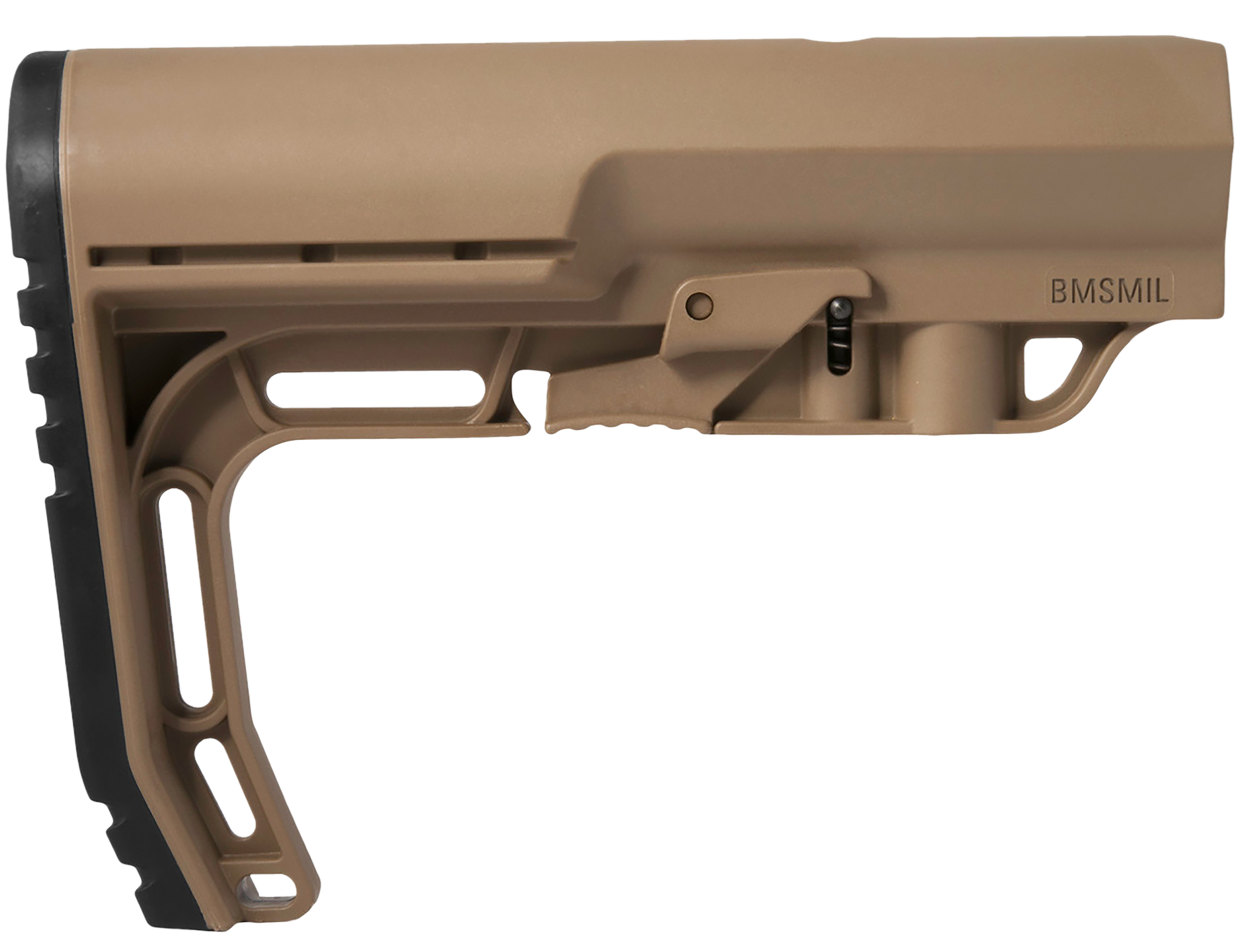 Mission First Tactical BMSMILSDE Battlelink Minimalist Mil-Spec Scorched Dark Earth, Synthetic, 7.08" OAL