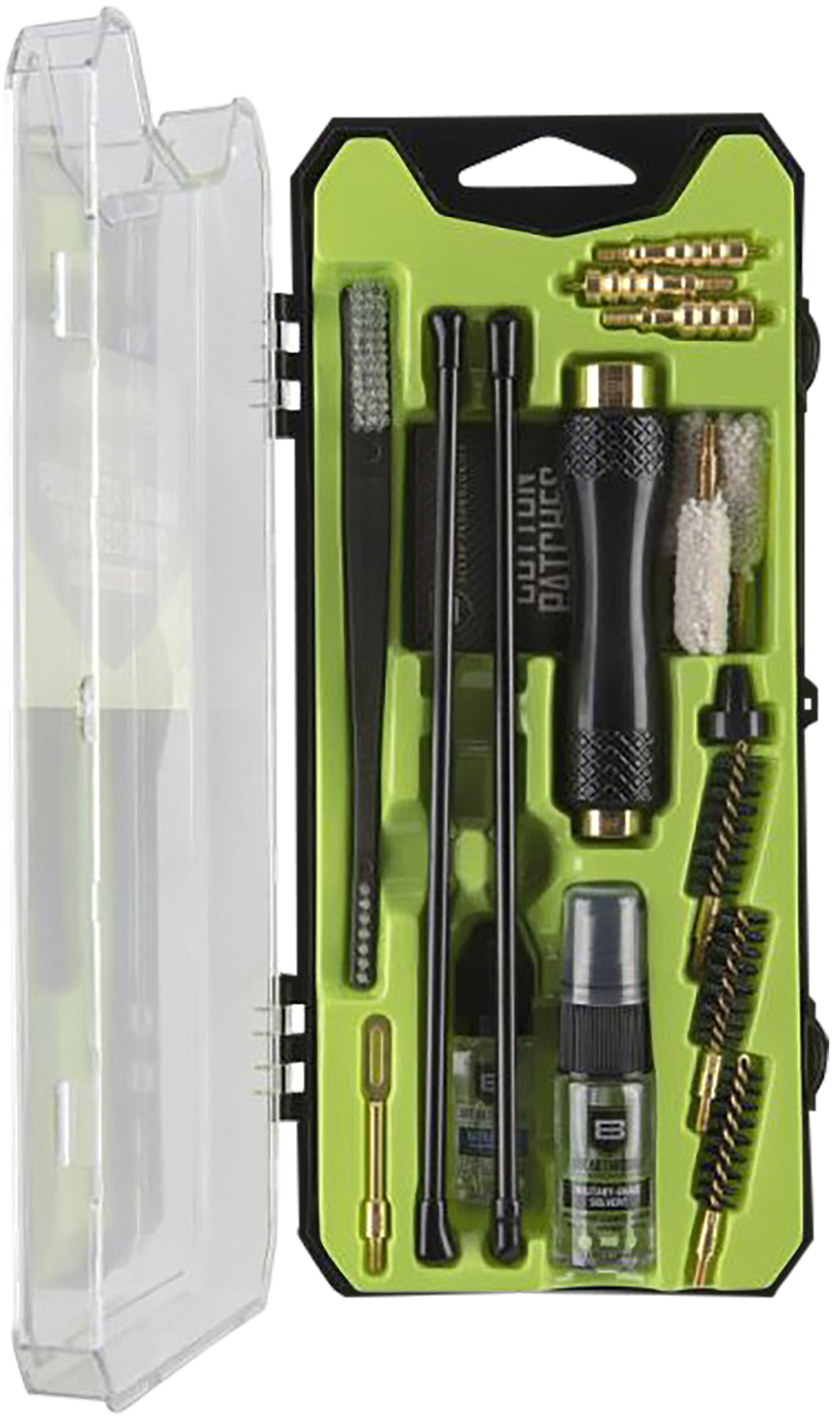 Breakthrough Clean BTCCCHGPCC Vision Series Cleaning Kit Handgun/Pistol Caliber Carbine, Nylon Bristles, 15 Pieces, Plastic Case