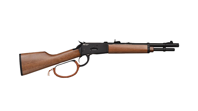 Gforce Arms GFLVR357P Saddlehorn  357 Mag 5+1 12" Black Threaded Barrel & Receiver, Turkish Walnut Stock & Forend, Thread Protector
