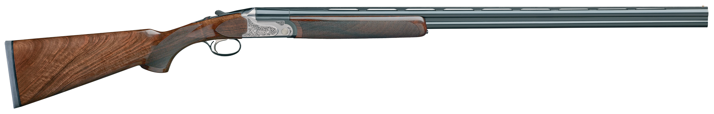 Rizzini USA 2403-410 BR110 Light Luxe 410 Gauge 28" O/U VR 2rd 2.75" Gray Anodized Turkish Walnut Fixed Pistol Grip Stock Right Hand (Full Size) Includes Multi-Choke