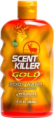 WRC CASE PACK OF 6 BODY WASH & SHAMPOO GOLD 12FL OZ SQUEEZE