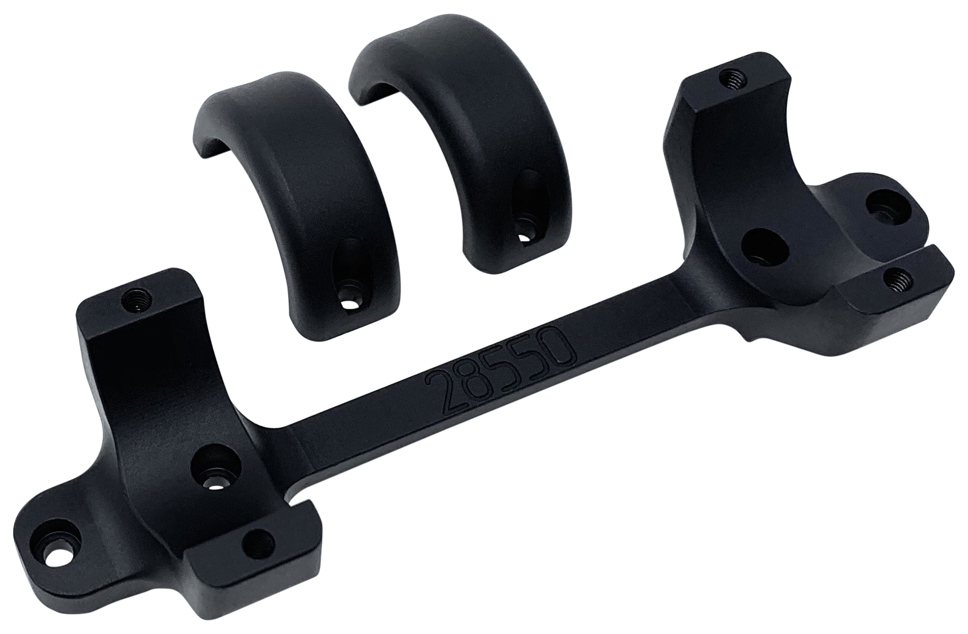 DNZ 30550 Game Reaper-Tikka Scope Mount/Ring Combo Matte Black 30mm