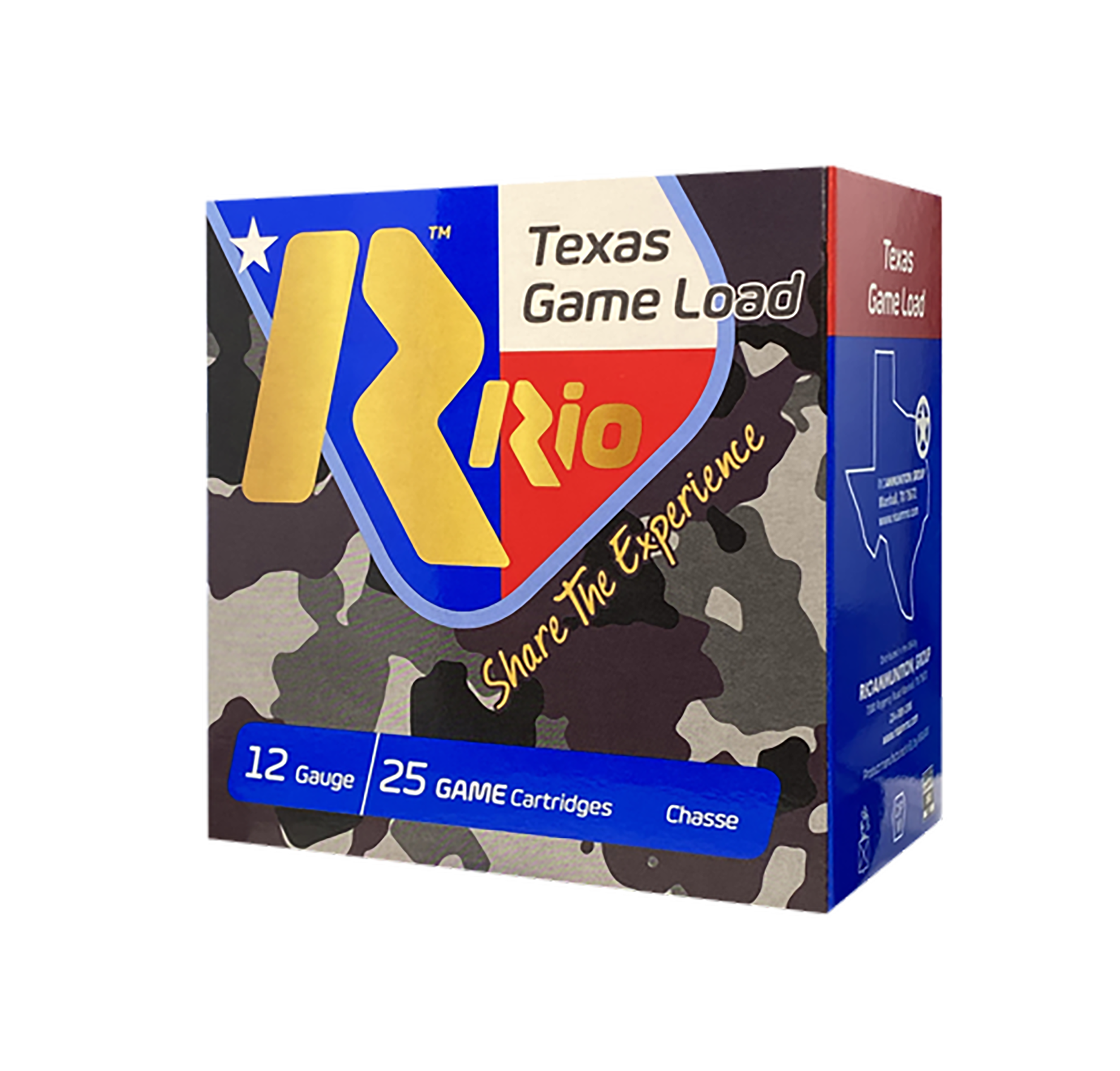 Rio Ammunition TG366TX Texas Game Load High Velocity 12Gauge 2.75" 1 1/4oz 6Shot 25 Per Box/10 Case