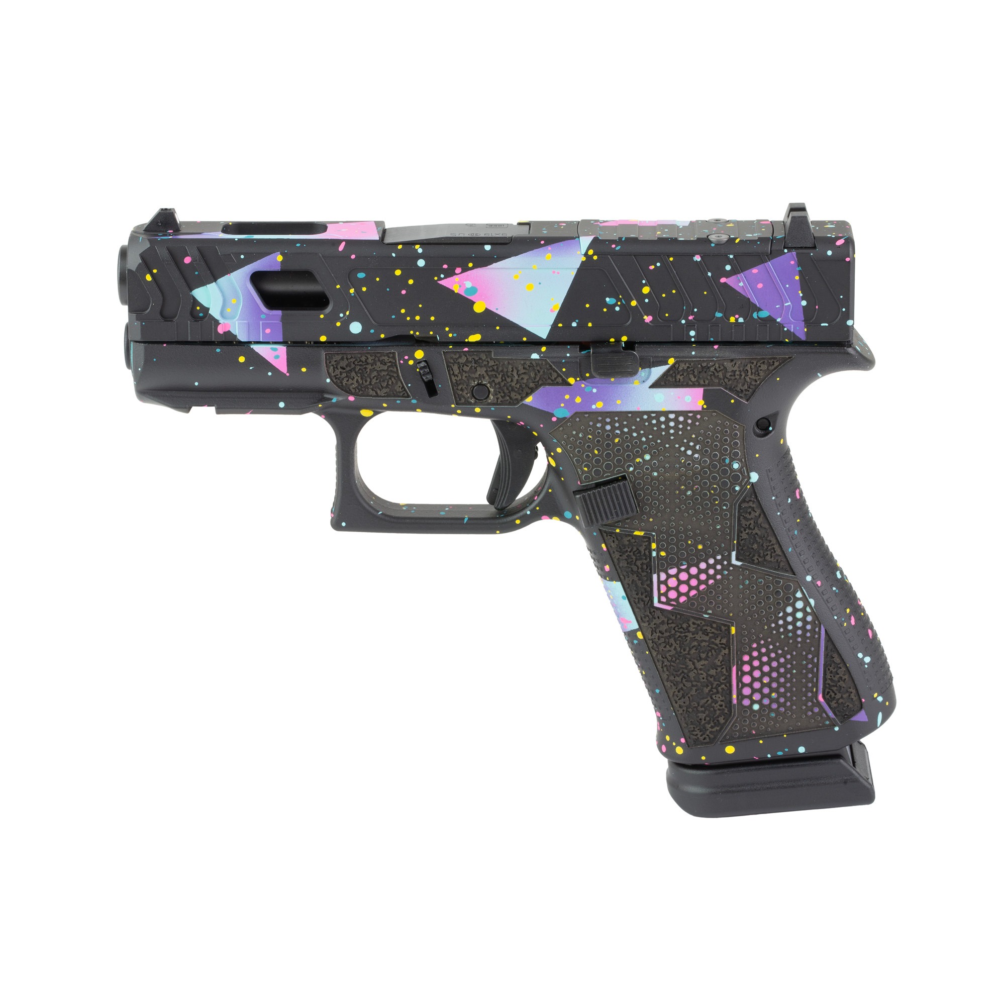 Glock 43X 80's Night 9mm 3.41" 15rd Pistol