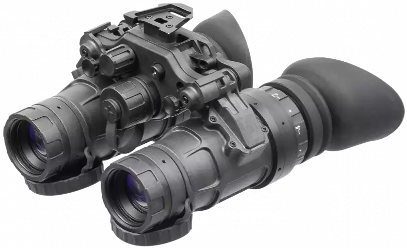 AGM Global Vision 12UN41284154011 UNVG  Night Vision Goggles Black 1x 64-72 Ip/mm Resolution