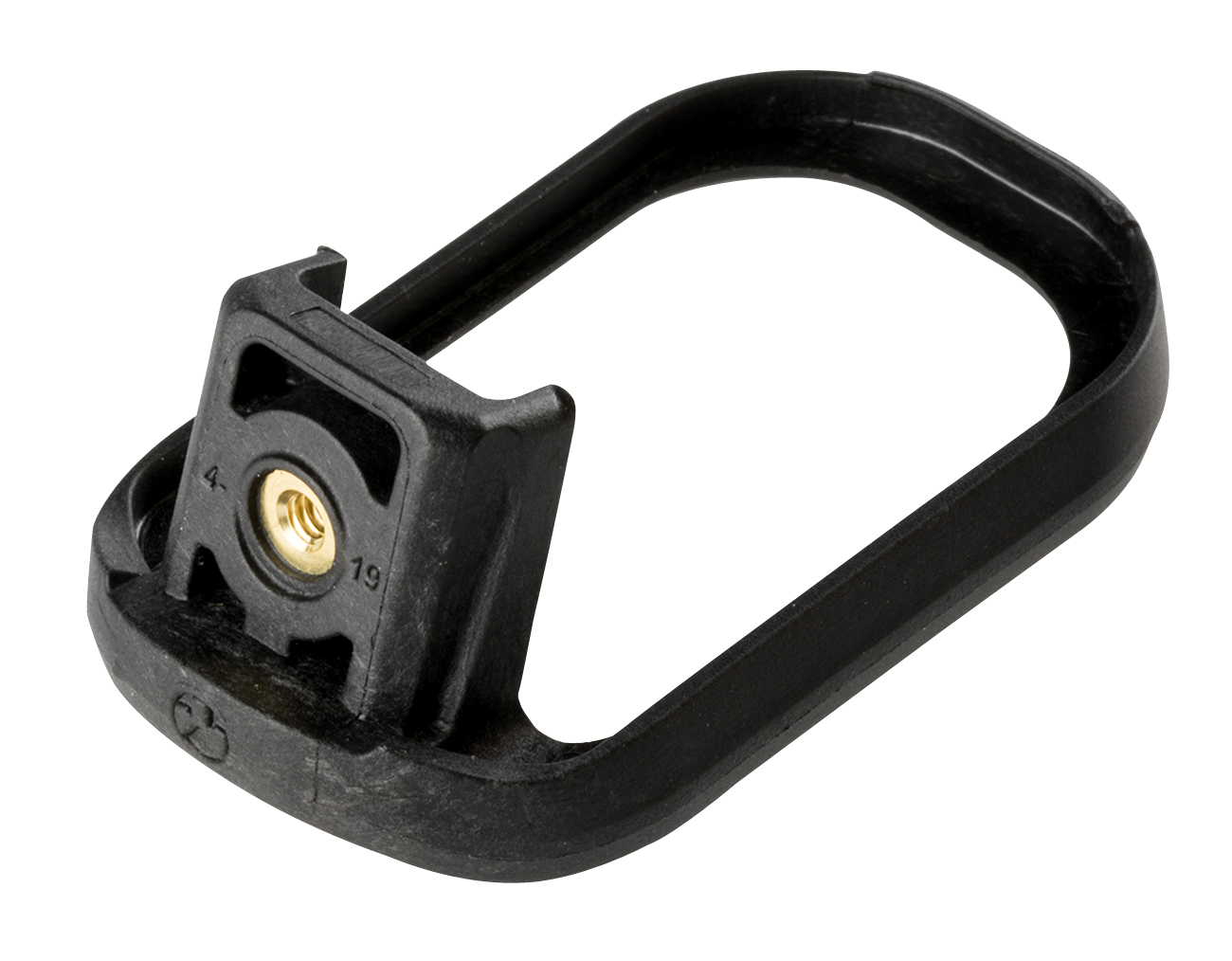 Magpul MAG950-BLK GL Enhanced Mag Well Compatible w/Gen4 Glock 19/23/32/38 Black Polymer