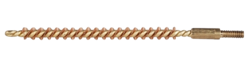 Pro-Shot 17R Bore Brush .17 Cal Rifle #5-40" Thread Bronze Bristles Brass Core