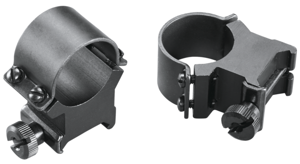 Weaver Mounts 49165 Sure Grip Detachable Rings  Matte Black 1" Extra High