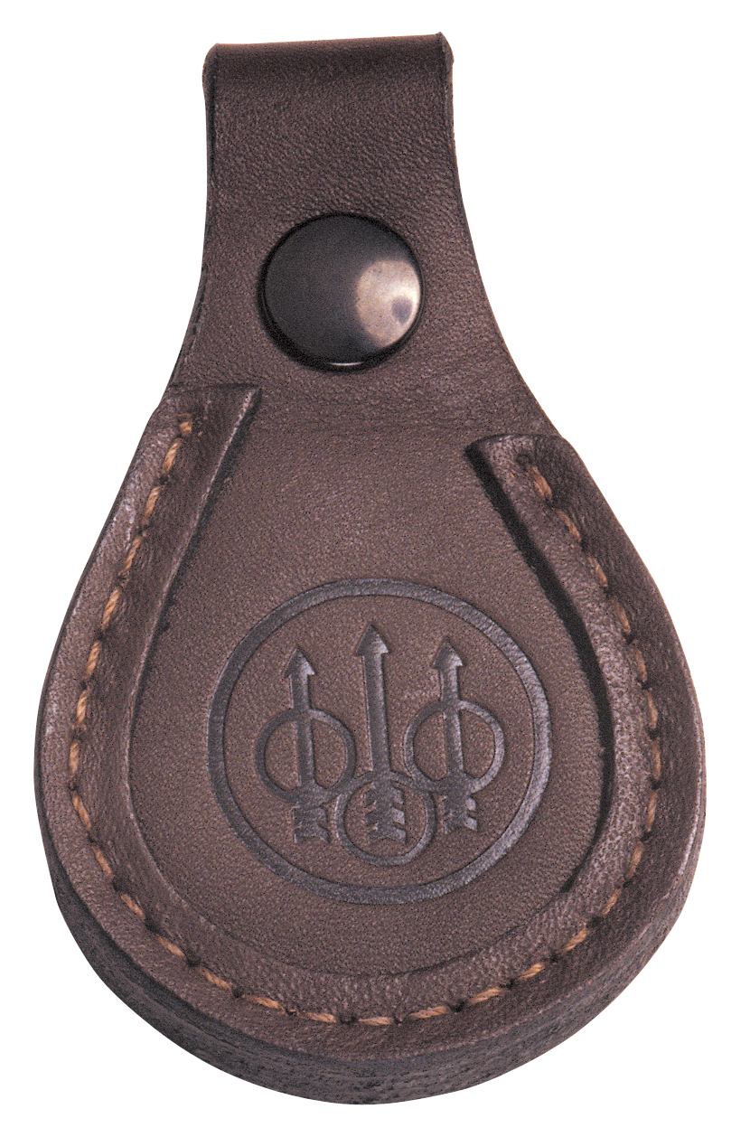 Beretta USA SL0100200085 Barrel Rest Toe Pad Leather Brown 4" x 2.5"