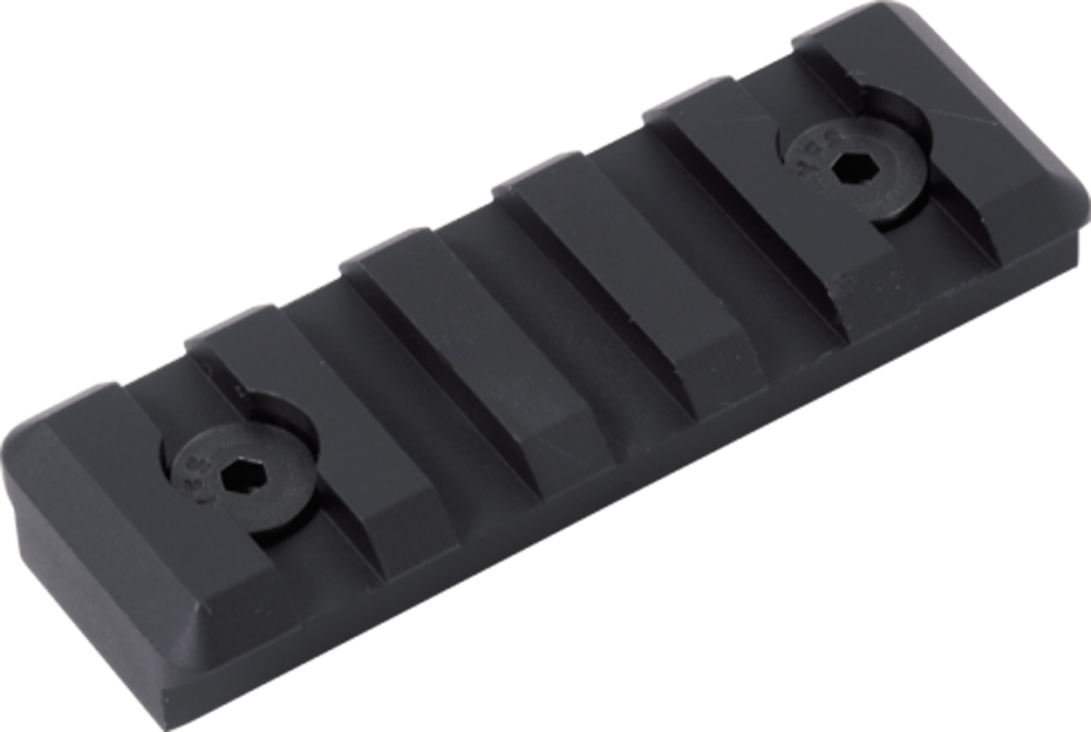 Timber Creek Outdoors M5SPRBL M-LOK 5 Slot Picatinny Rail Black Anodized