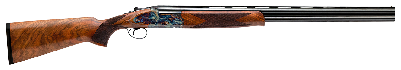 Dickinson LLC  Plantation  20 Gauge Break Open 2rd 30" Vent Rib Over/Under Barrel, Case Hardened Moly-Chrome Steel Receiver, Oiled Turkish Walnut Stock