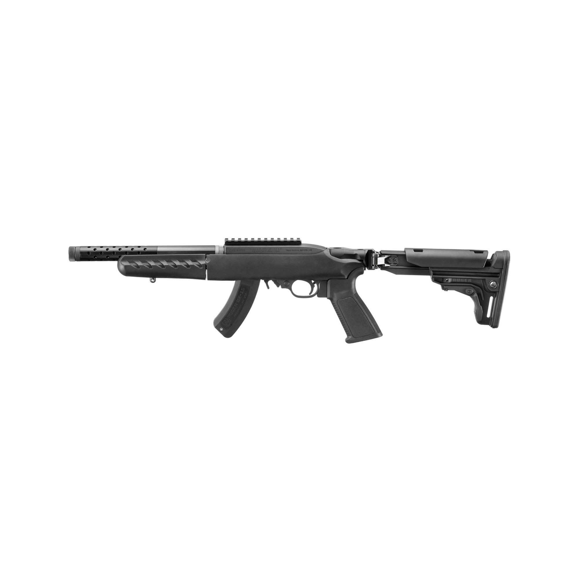 RUGER 10/22 SBR TD 10" 22LR 15RD BLK