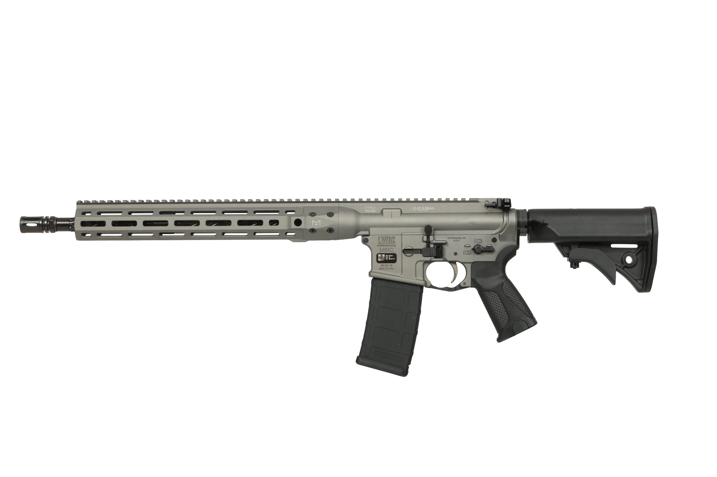 LWRC IC-DI 5.56 NATO 16.1" 30rd Gray Rifle