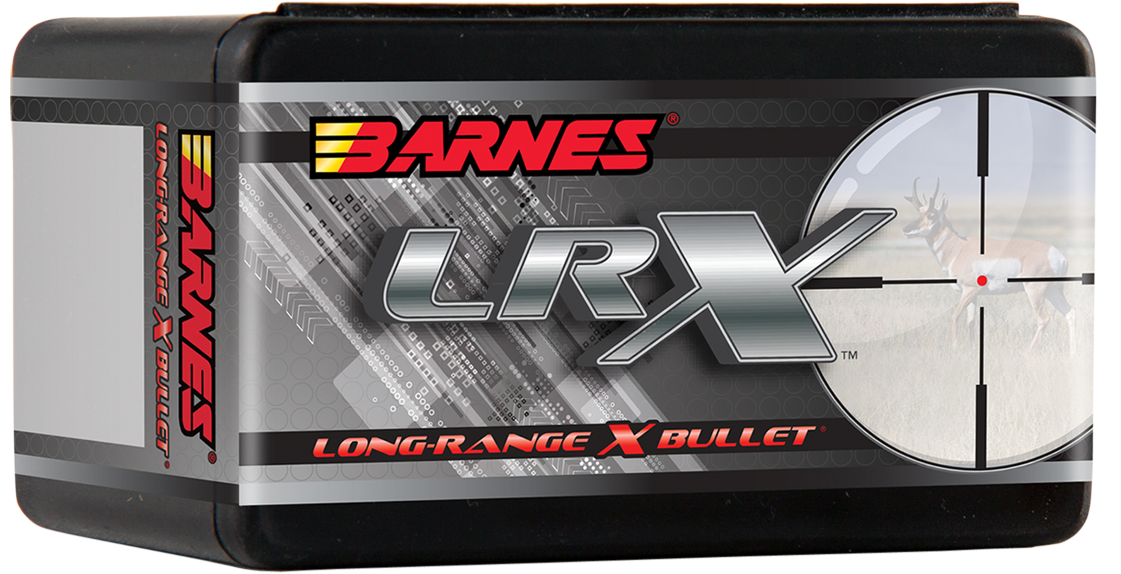 Barnes Bullets 30284 LRX Long Range 7mm 168gr Boat Tail 50/Box