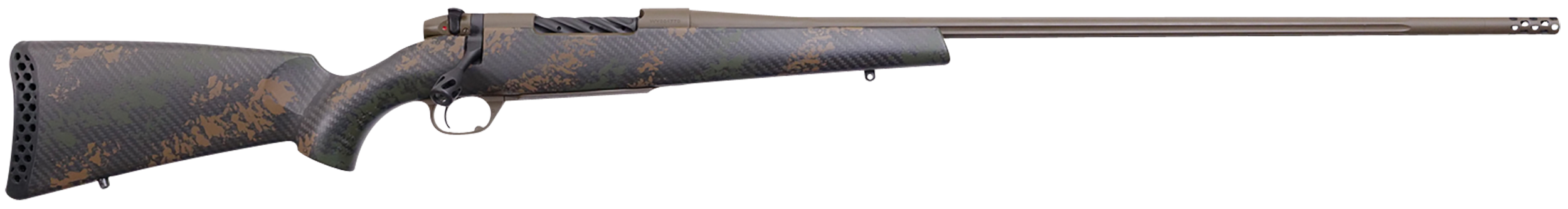Weatherby MBC20N280AR6B Mark V Backcountry 2.0 280 Ackley Improved 4+1 24" Barrel, Patriot Brown Cerakote Metal Finish, Brown Sponge Pattern Black Peak 44 Blacktooth Stock