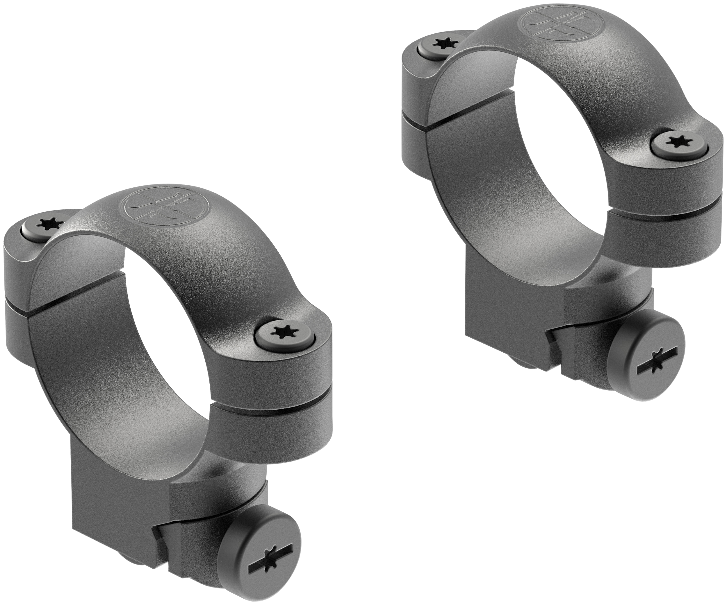 Leupold 51038 Ringmounts  Matte Black Ruger No. 1/77/11 30mm Medium