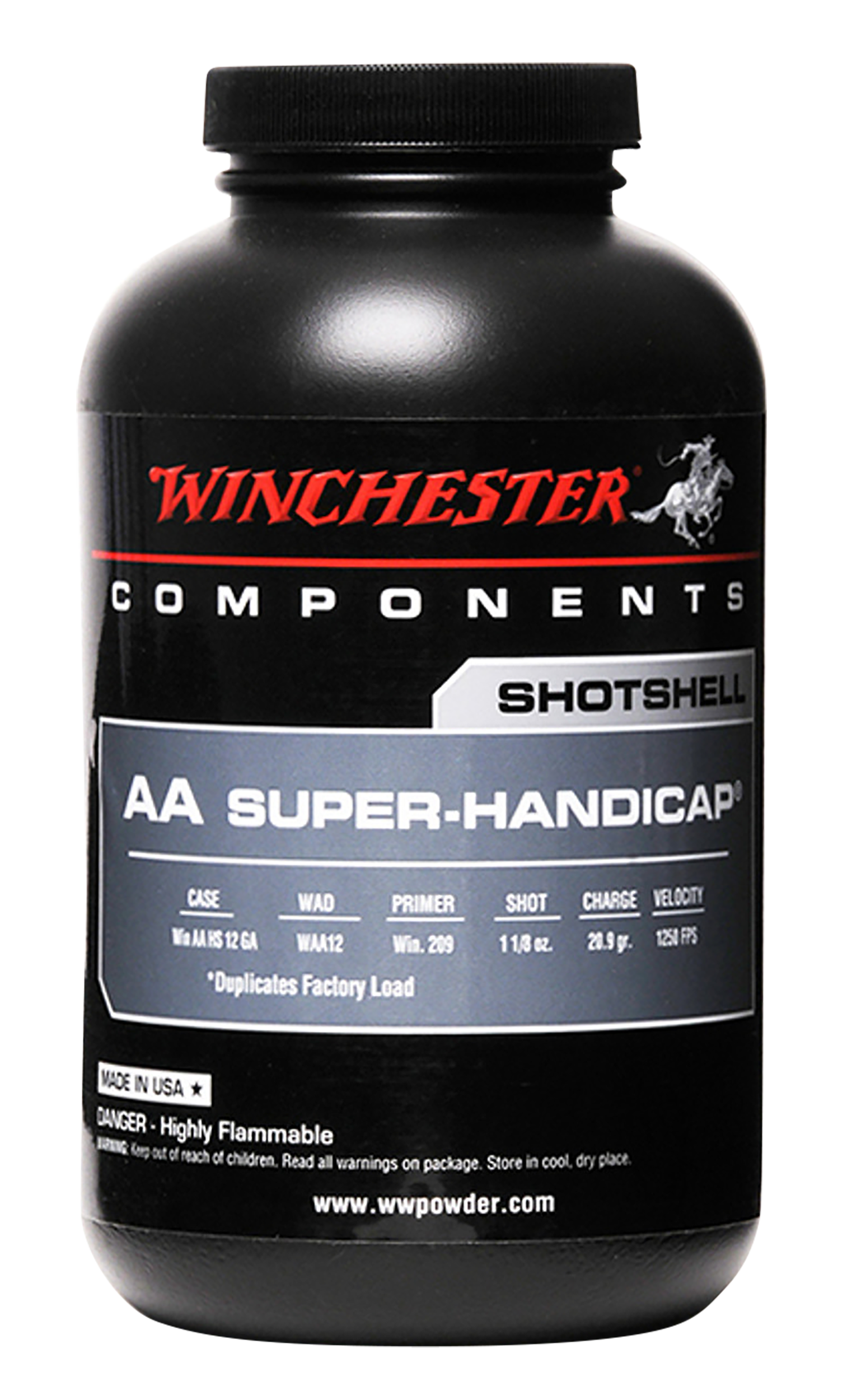 Winchester Powder WSH1 Ball Powder Super Handicap Shotgun 1 lb