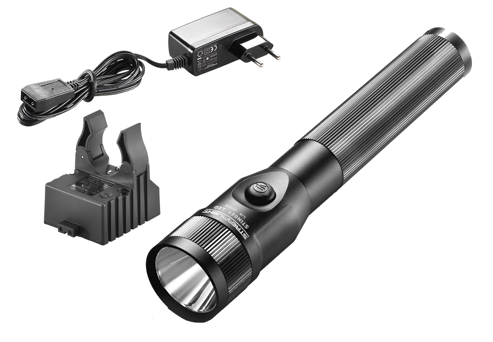 Streamlight 75713 Stinger LED Flashlight  Black Anodized 100/200/425 Lumens White LED