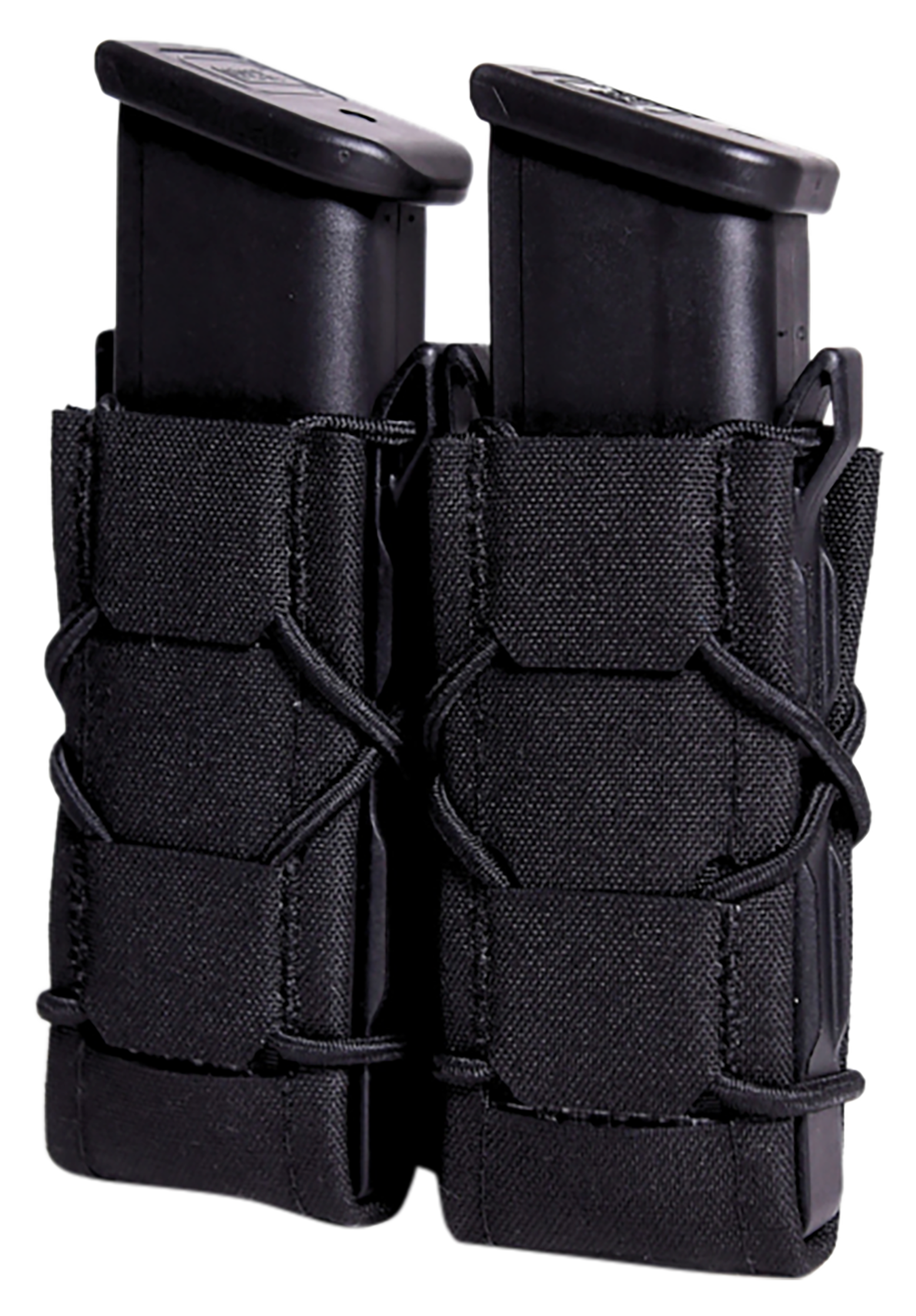 High Speed Gear 24PT02BK TACO Gen 2 Double Black Nylon Laminate MOLLE Mount Pistol