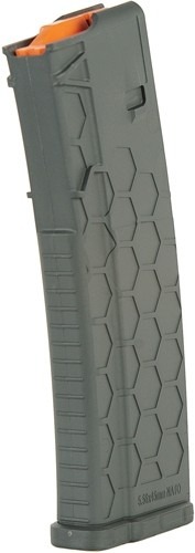 HEXMAG MAGAZINE AR-15 5.56X45 15RD GRAY POLYMER SERIES 2