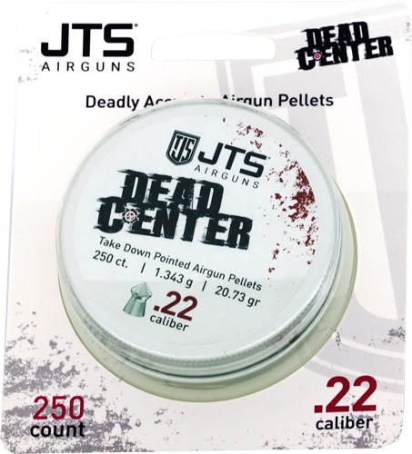 JTS PELLETS DEAD CENTER 22 POINTED 20.73 GR 250CT