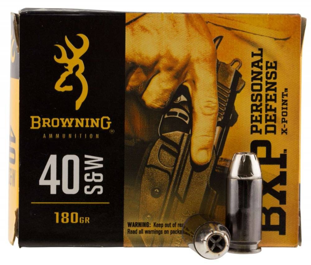 BROWNING 40 S&W BXP JHP 180 GR