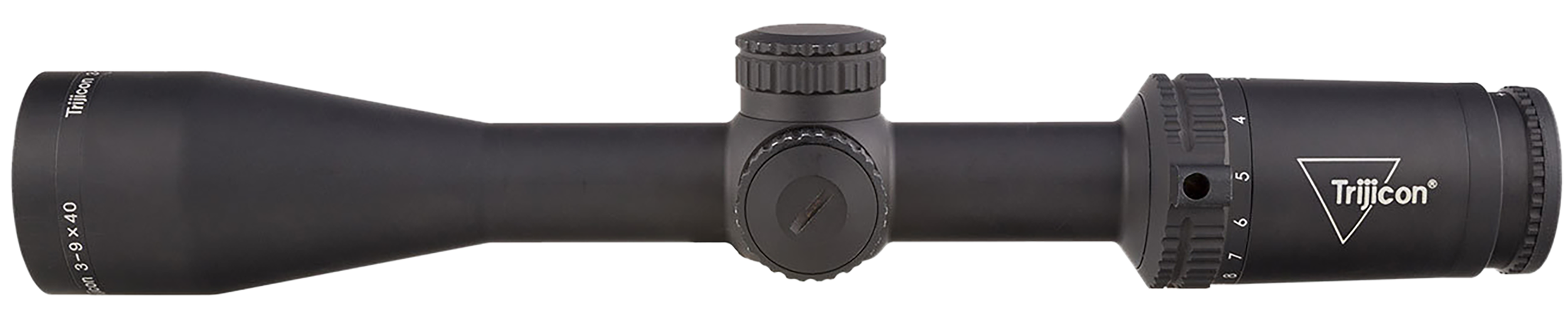 Trijicon 2900043 Credo  Matte Black 3-9x40mm 1" Tube LED Illuminated Red Duplex Reticle