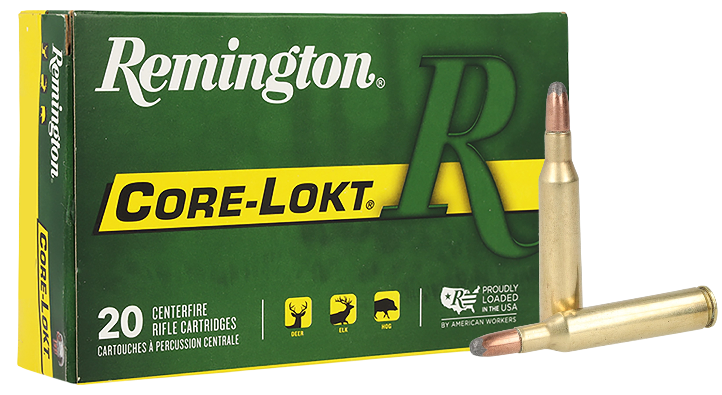 Remington Ammunition 28335 257Roberts 117gr Core-Lokt Soft Point 20 Per Box/10 Case