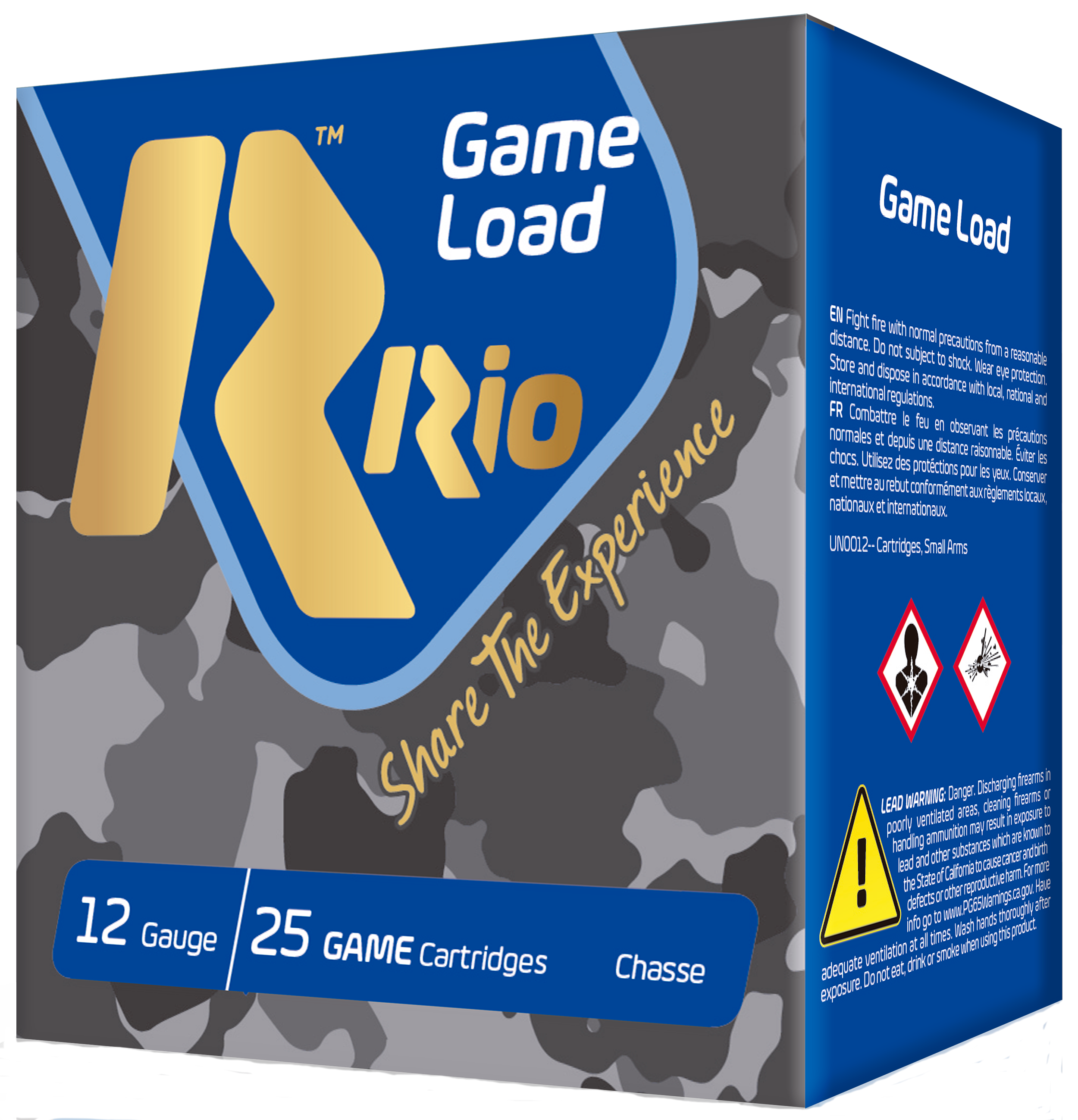 Rio Ammunition SG328 Game Load Super Game High Velocity 12Gauge 2.75" 1 1/8oz 8Shot 25 Per Box/10 Case