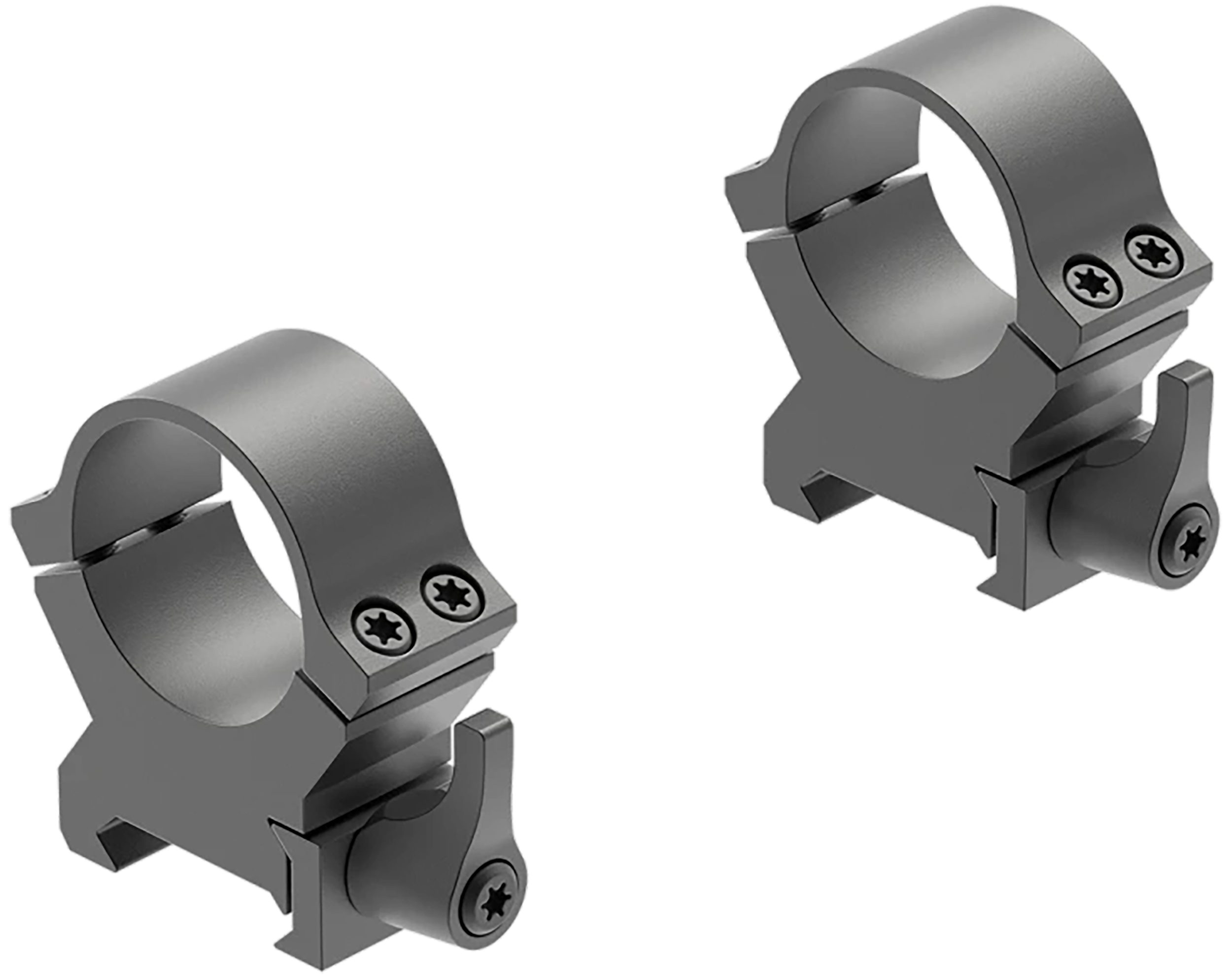 Leupold 174071 QRW2 Cross-Slot  Matte Black 1" High