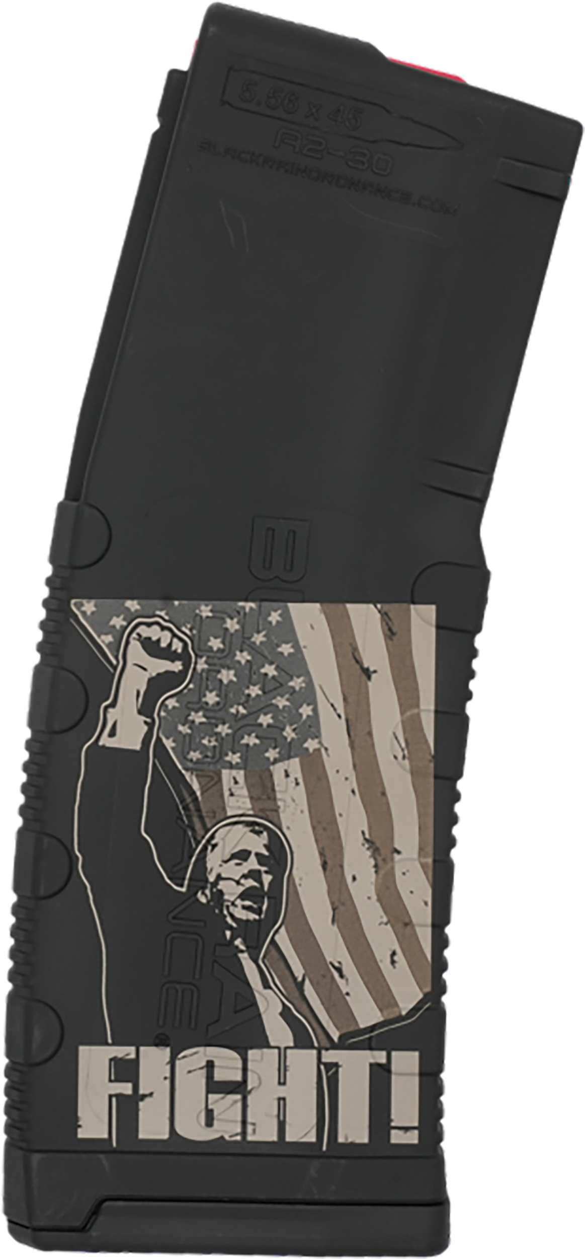 Black Rain Ordnance MAG30TRUMPFIGHT Magazine  30rd 223Rem/5.56NATO Fits Magazine Black Polymer