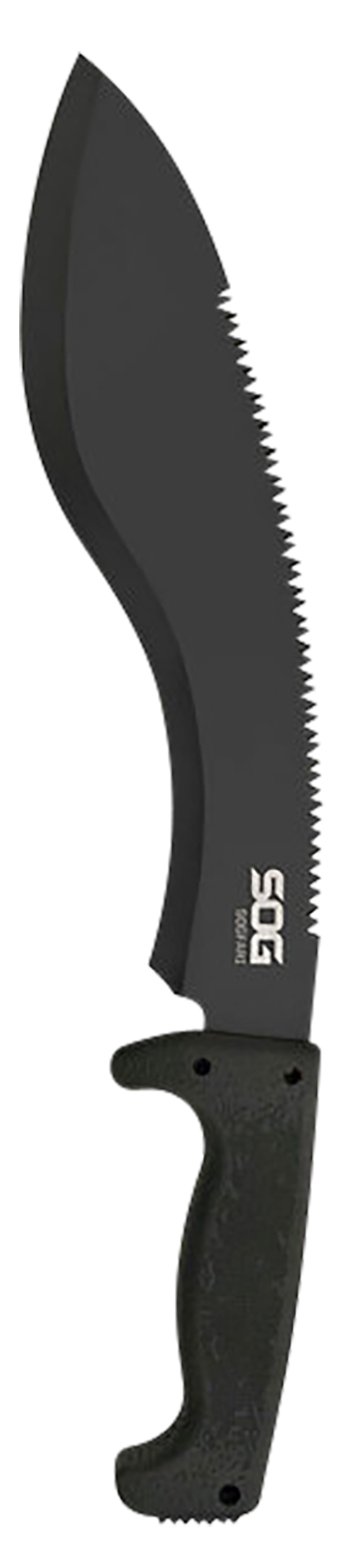 S.O.G SOGMC11N SOGfari  12" Black Hardcased 3Cr13MoV SS Blade Black Kraton Handle 18" Long Includes Sheath