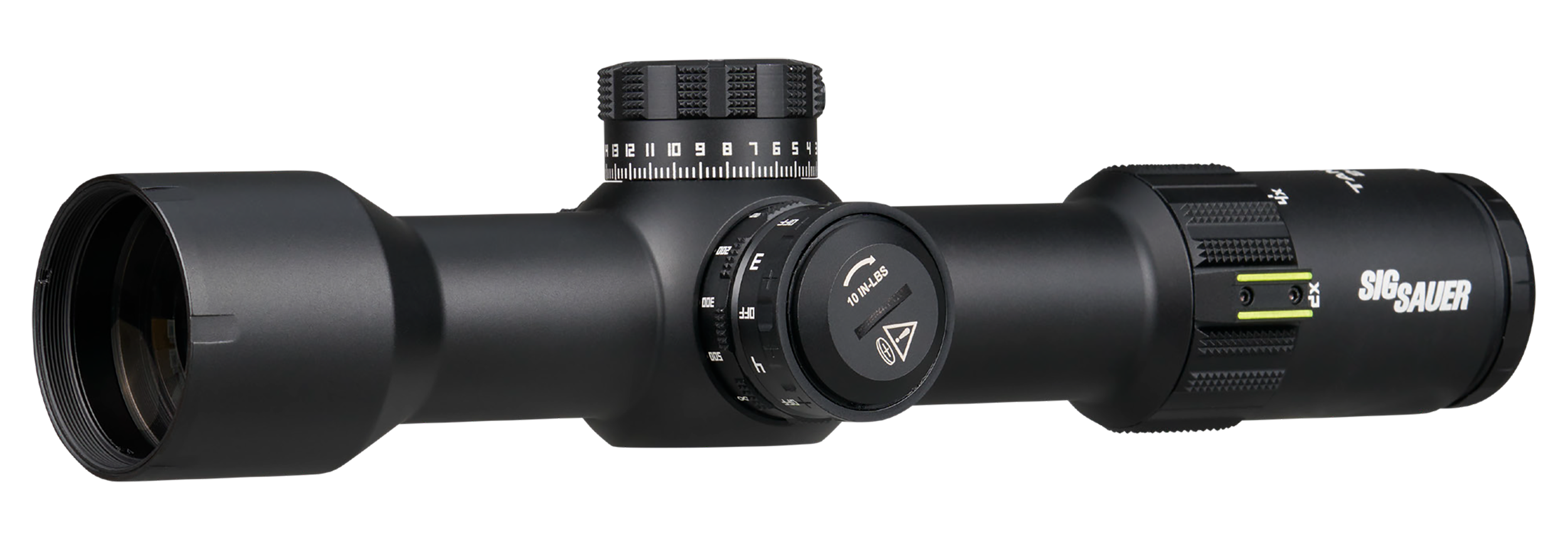 Sig Sauer Electro-Optics SOTD62112 Tango-DMR  Black 2-12x42mm, 34mm Tube Illuminated MRAD Milling 2.0 Reticle