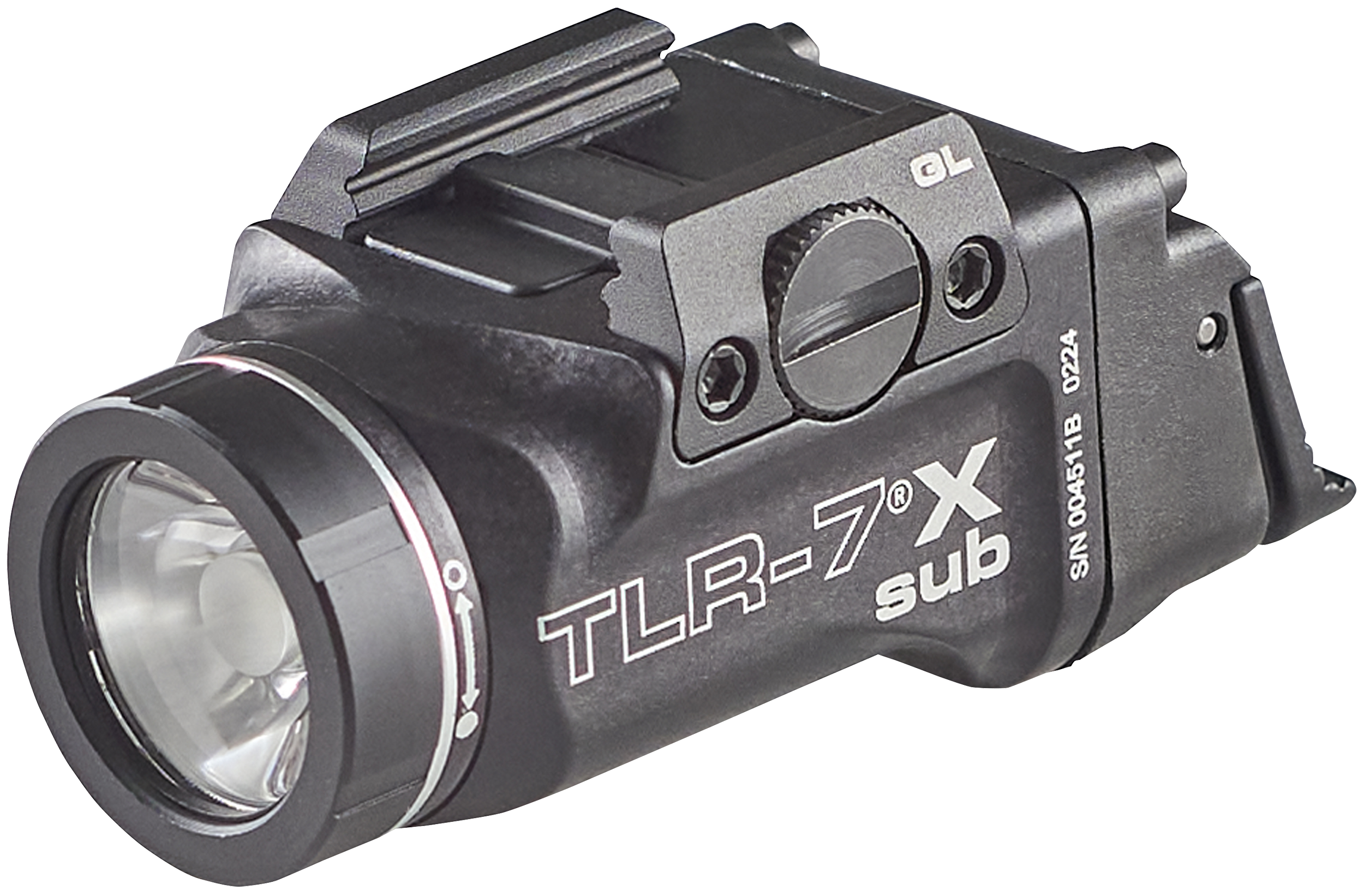 Streamlight 69400 TLR-7 X Sub Black Anodized 500 Lumens White LED Glock 43X MOS/48 MOS/43X/48