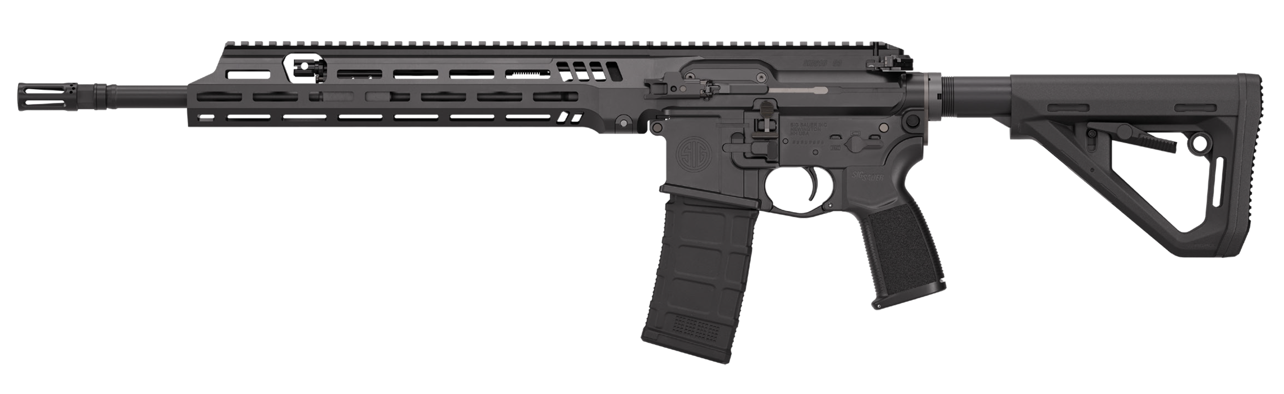 Sig Sauer R516G3556N16B 516 G3 Mohawk 5.56 NATO 30+1 16" Black FNC Barrel, Black Anodized Alloy Receiver w/Picatinny Rail, M-LOK Handguard, Black Polymer Stock, Textured Grip, Ambidextrous