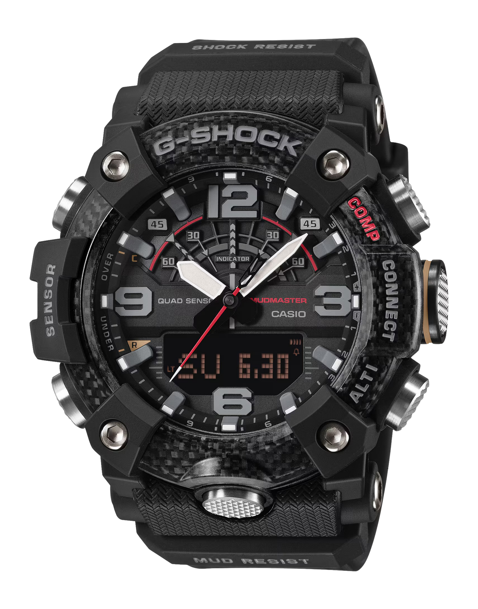 GSHOCK GG-B100X-1ACR   ANALOG-DIG MUDMASTER BLKOUT