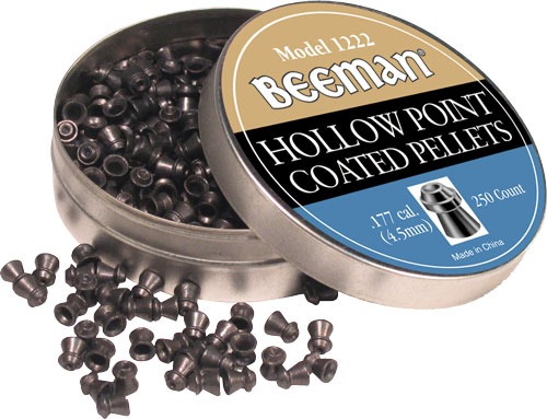 BEEMAN PELLETS 177 HOLLOW POINT 7.48GR 250 PACK<