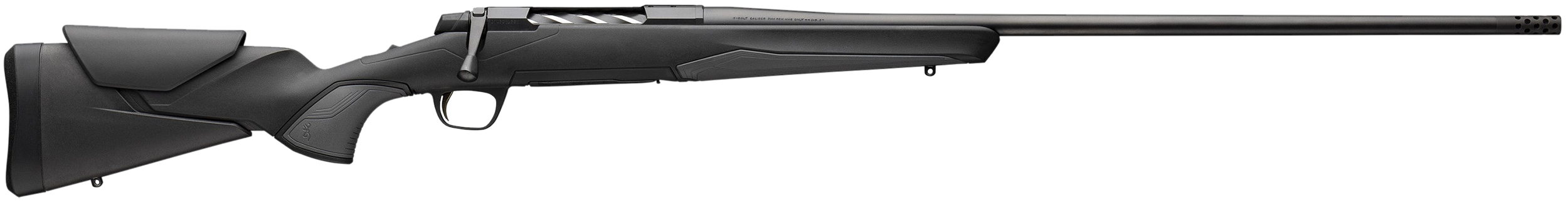 Browning 036031211 X-Bolt 2 Micro Full Size 243 Win 4+1 20" Matte Blued Threaded Sporter Barrel, Matte Blued Drilled & Tapped Steel Receiver, Adjustable Vari-Tech Black Synthetic Stock