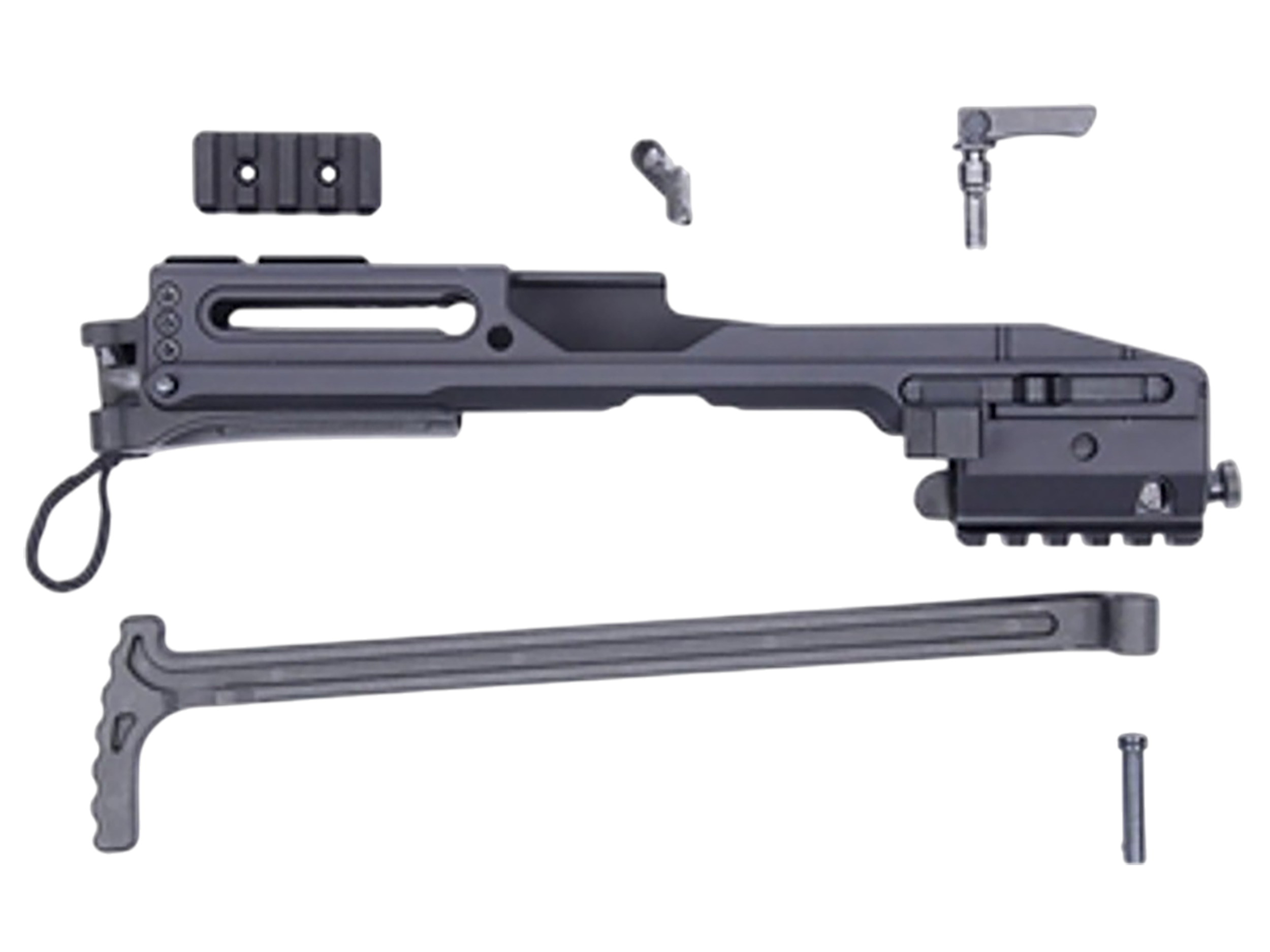 B&T Firearms BT-430200 G17 Conversion Kit Compatible w/ Glock 17 Black Black
