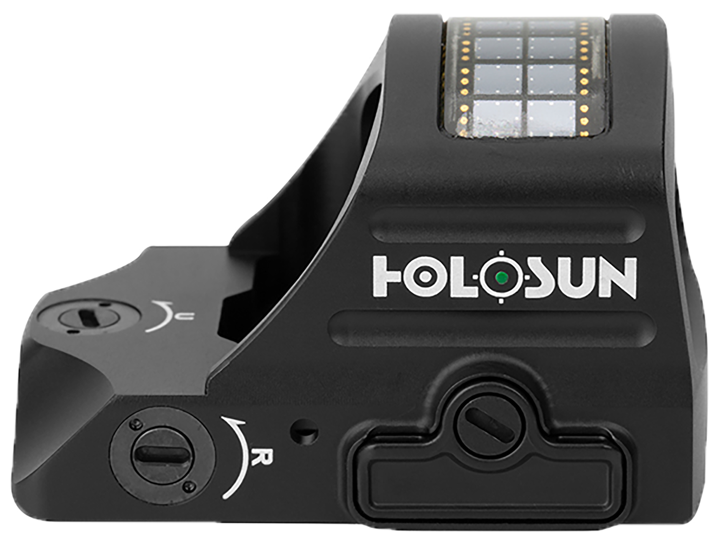 Holosun HE407CGRX2 407  Black Anodized 1 x 0.63" x 0.91" 2 MOA Green Dot