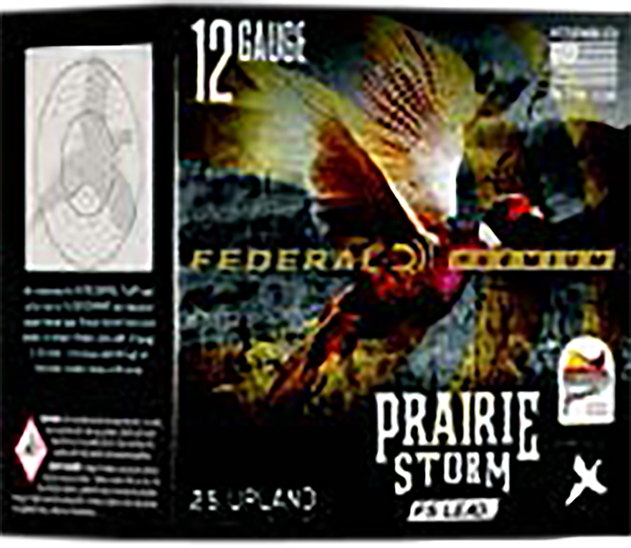 Federal PFX126FS6 Premium Prairie Storm FS 12Gauge 2.75" 1 1/4oz 6Shot 25 Per Box/10 Case