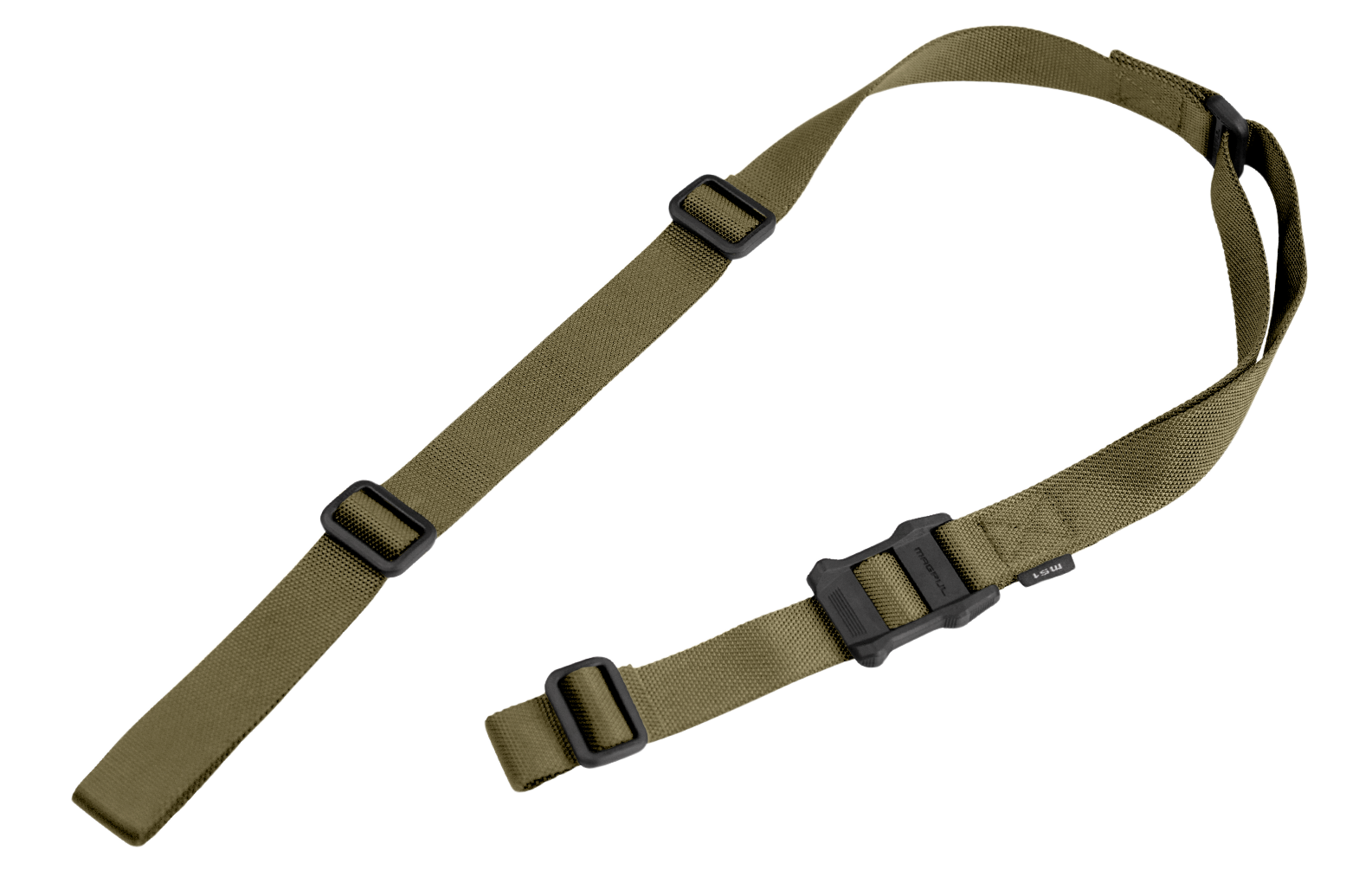 Magpul MAG513RGR MS1 Sling Ranger Green Nylon 48"-60" OAL Adjustable Two-Point Rifle