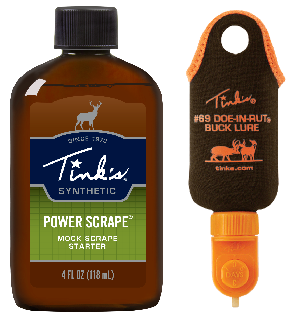 Tinks W5105 Dial-A-Dripper Power Scrape Combo Deer Attractant Mock Scrape Starter Scent 4 oz Dripper