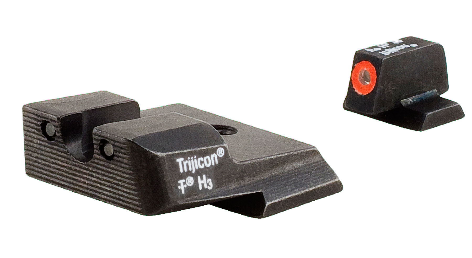 Trijicon 600556 HD Night Sights Green/Tritium Orange Outline Front Sight-Green Tritium Black Outline Rear Sight Smith & Wesson M&P/M&P M2.0